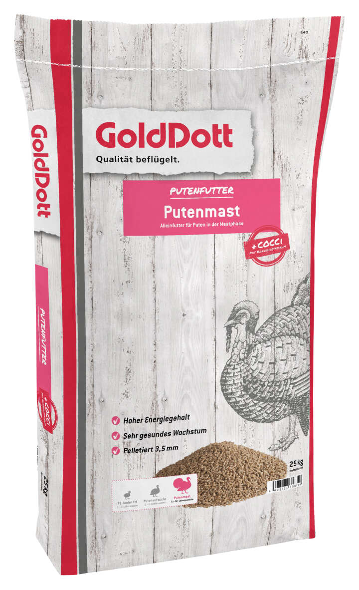 Golddott Putenmast Gold